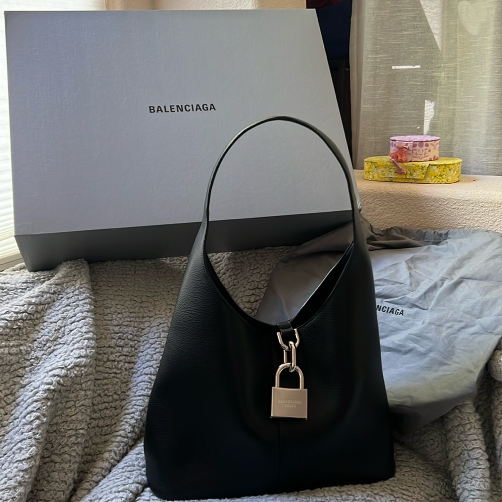 Balenciaga Medium Locker Hobo Bag